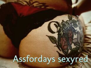 Assfordays_sexyred