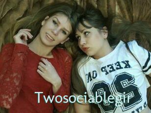 Twosociablegir