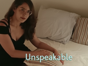 Unspeakable